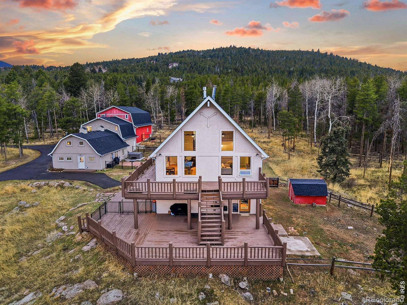 2.8 Acres of Land with Home for Sale in Conifer, Colorado