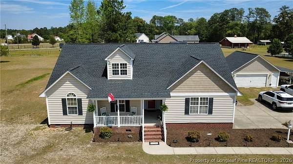 3 Acres of Land with Home for Sale in Wade, North Carolina