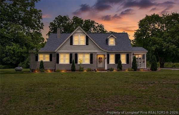 7.36 Acres of Land with Home for Sale in Lumberton, North Carolina