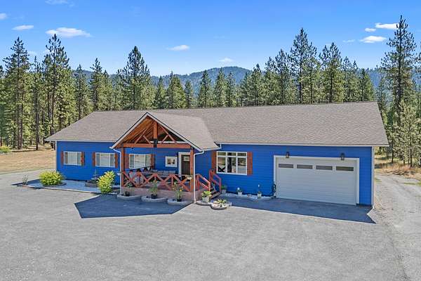 5.29 Acres of Land with Home for Sale in Evans, Washington