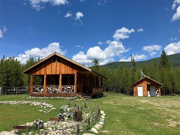 5.12 Acres of Land with Home for Sale in Troy, Montana