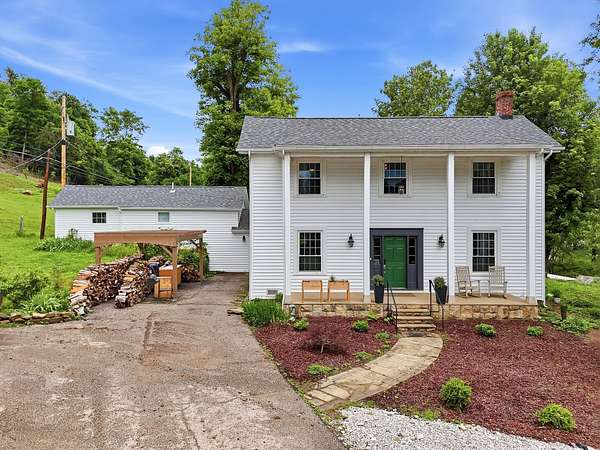 35.9 Acres of Land with Home for Sale in Chesapeake, Ohio