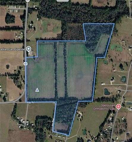 124 Acres of Recreational & Residential Land for Sale in Opelousas, Louisiana
