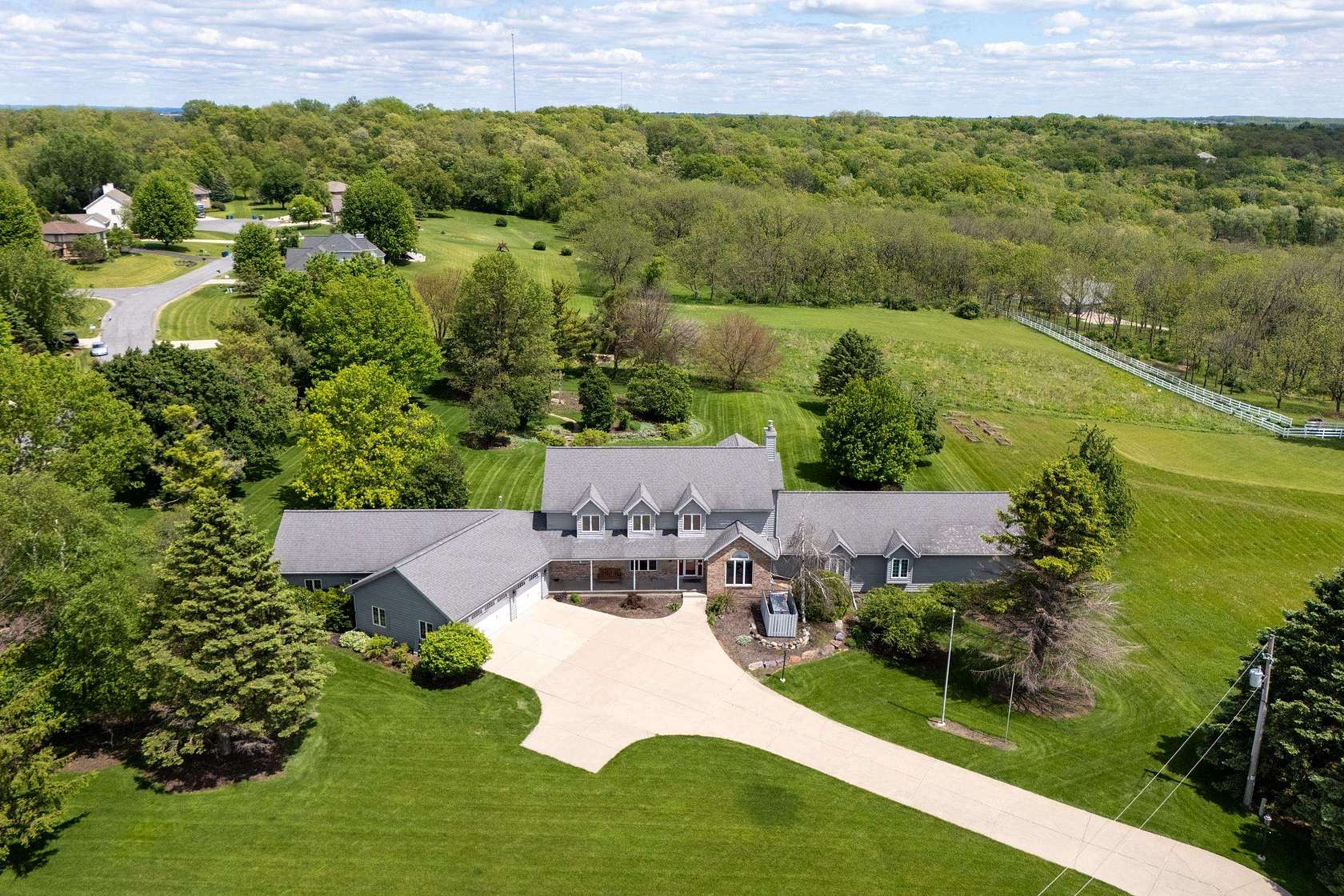 1.64 Acres of Land with Home for Sale in Cross Plains, Wisconsin