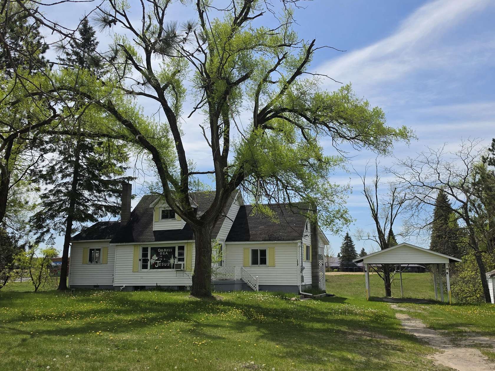 1.7 Acres of Land with Home for Sale in Fairview, Michigan