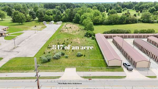 0.85 Acres of Commercial Land for Sale in Monticello, Indiana
