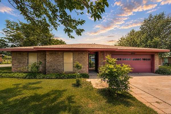 6.43 Acres of Land with Home for Sale in New Hope, Texas