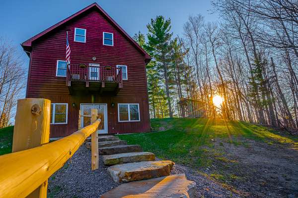 6 Acres of Land with Home for Sale in Malone, New York