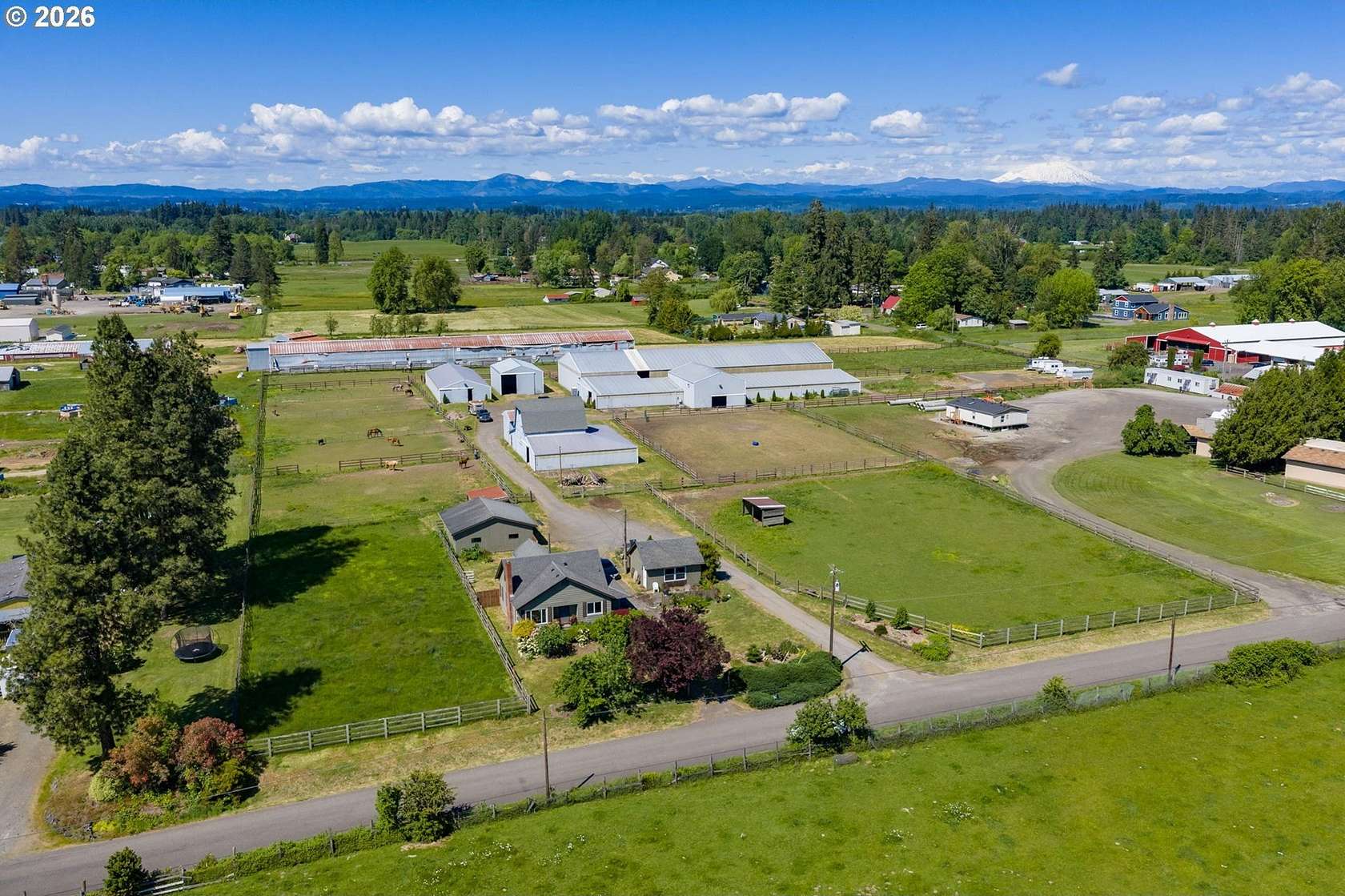 6.83 Acres of Land with Home for Sale in Ridgefield, Washington