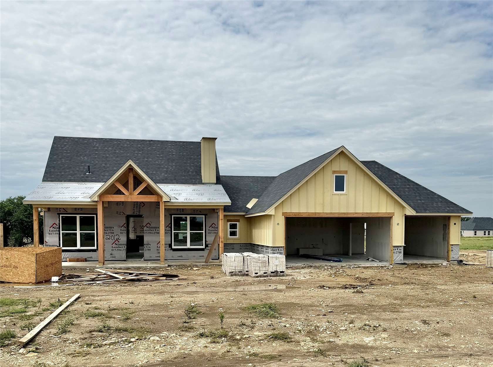 1.82 Acres of Land with Home for Sale in Weatherford, Texas