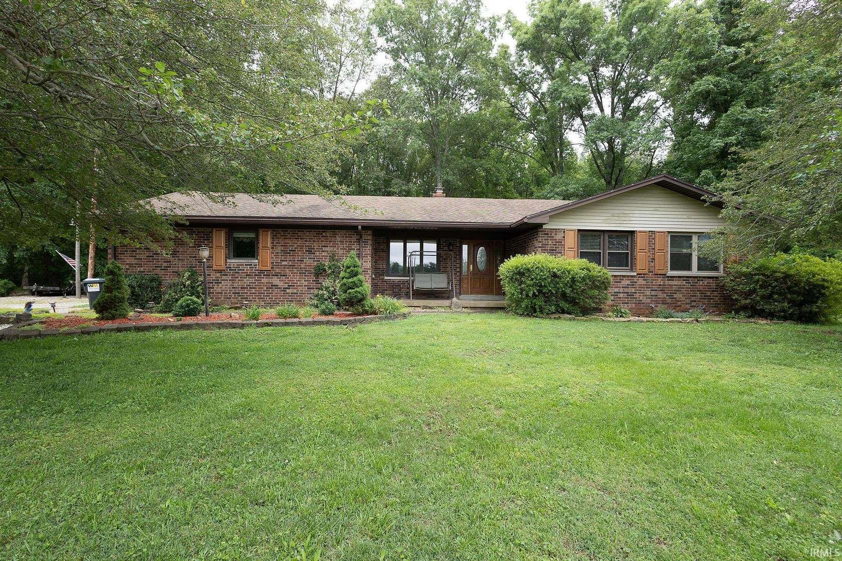 5 Acres of Land with Home for Sale in Mount Vernon, Indiana