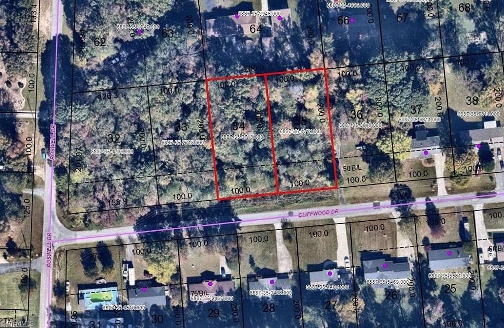 0.92 Acres of Residential Land for Sale in Kernersville, North Carolina