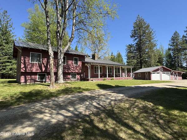7.77 Acres of Land with Home for Sale in Priest River, Idaho