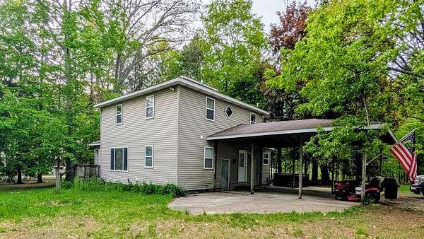2 Acres of Land with Home for Sale in Lake, Michigan