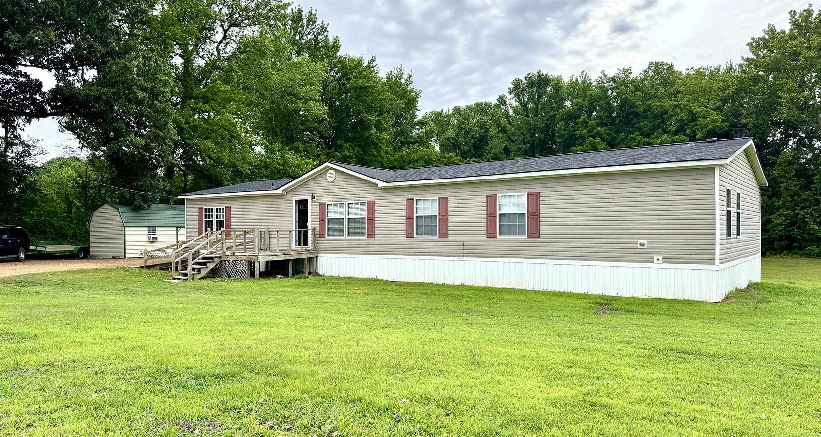 14.5 Acres of Land with Home for Sale in Ripley, Tennessee