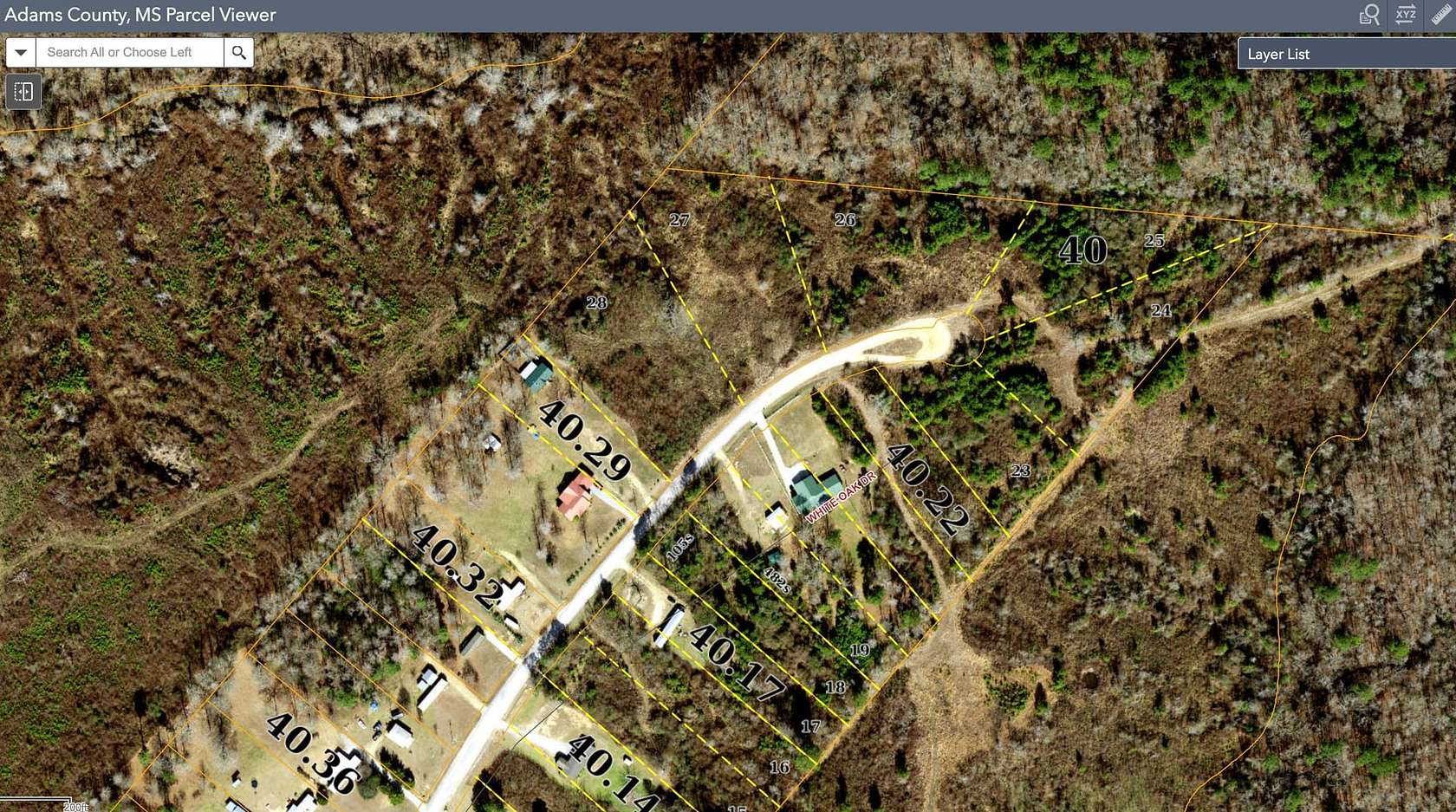 20.5 Acres of Land for Sale in Natchez, Mississippi