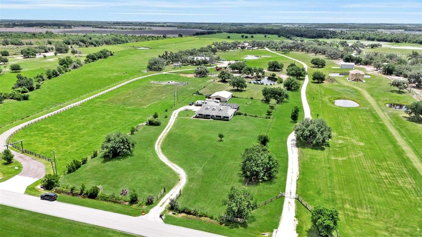 5 Acres of Land with Home for Sale in Myakka City, Florida
