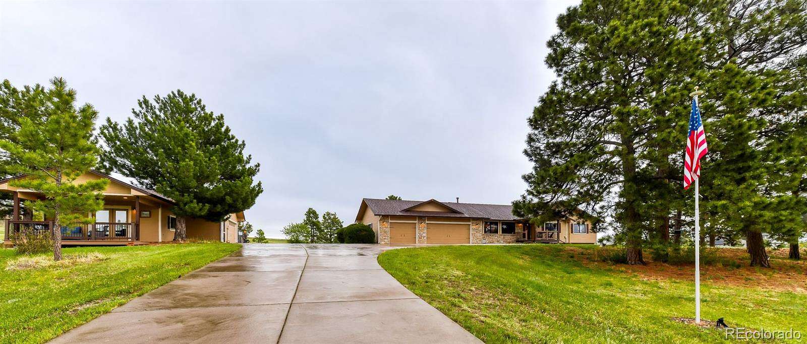 5.67 Acres of Land with Home for Sale in Elizabeth, Colorado