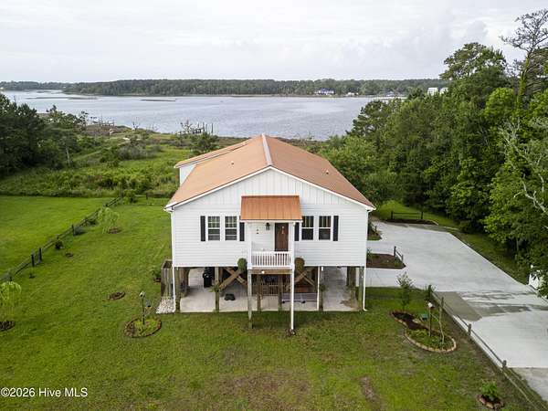 1.57 Acres of Land with Home for Sale in Swansboro, North Carolina