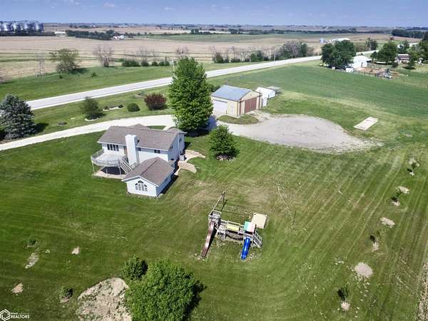 9 Acres of Land with Home for Sale in Coon Rapids, Iowa