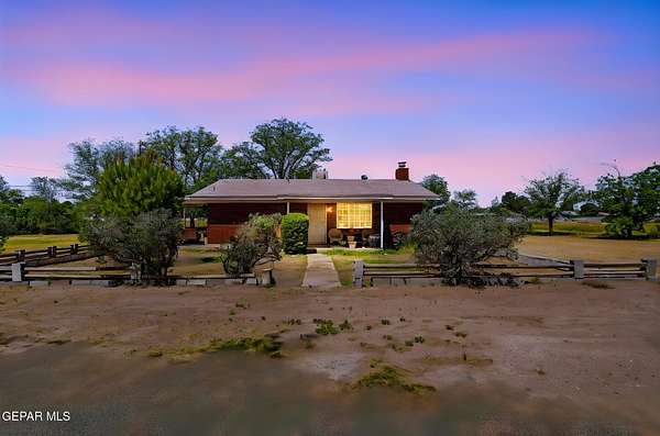10 Acres of Land with Home for Sale in San Elizario, Texas