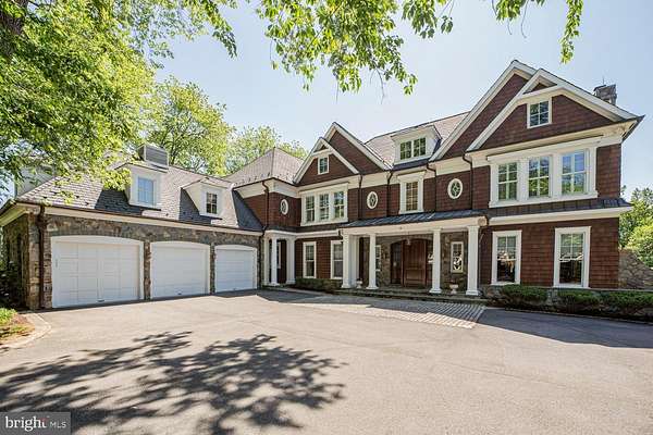 2.55 Acres of Land with Home for Sale in Bethesda, Maryland