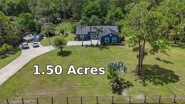 1.5 Acres of Land with Home for Sale in Jupiter, Florida
