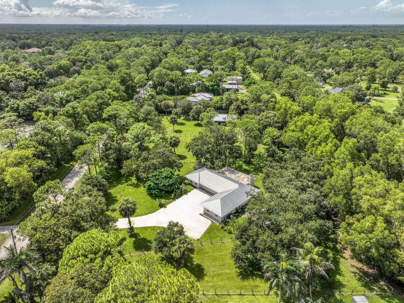 2.54 Acres of Land with Home for Sale in Jupiter, Florida