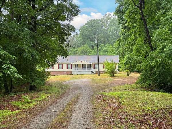 5 Acres of Land with Home for Sale in Gloucester, Virginia