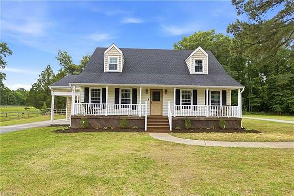 2.42 Acres of Land with Home for Sale in Chesapeake, Virginia