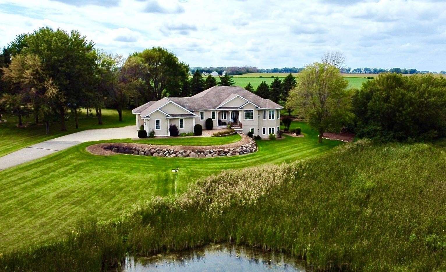 1.55 Acres of Land with Home for Sale in Worthington, Minnesota
