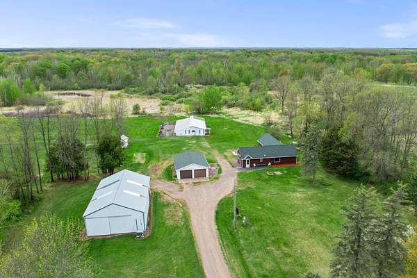 21.2 Acres of Land with Home for Sale in Willow River, Minnesota
