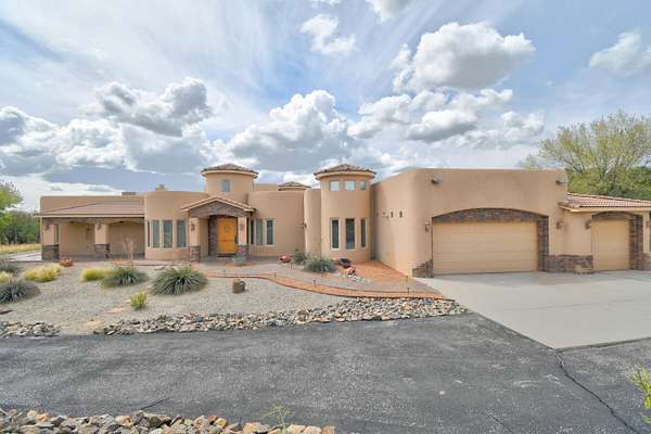 2 Acres of Land with Home for Sale in Tijeras, New Mexico