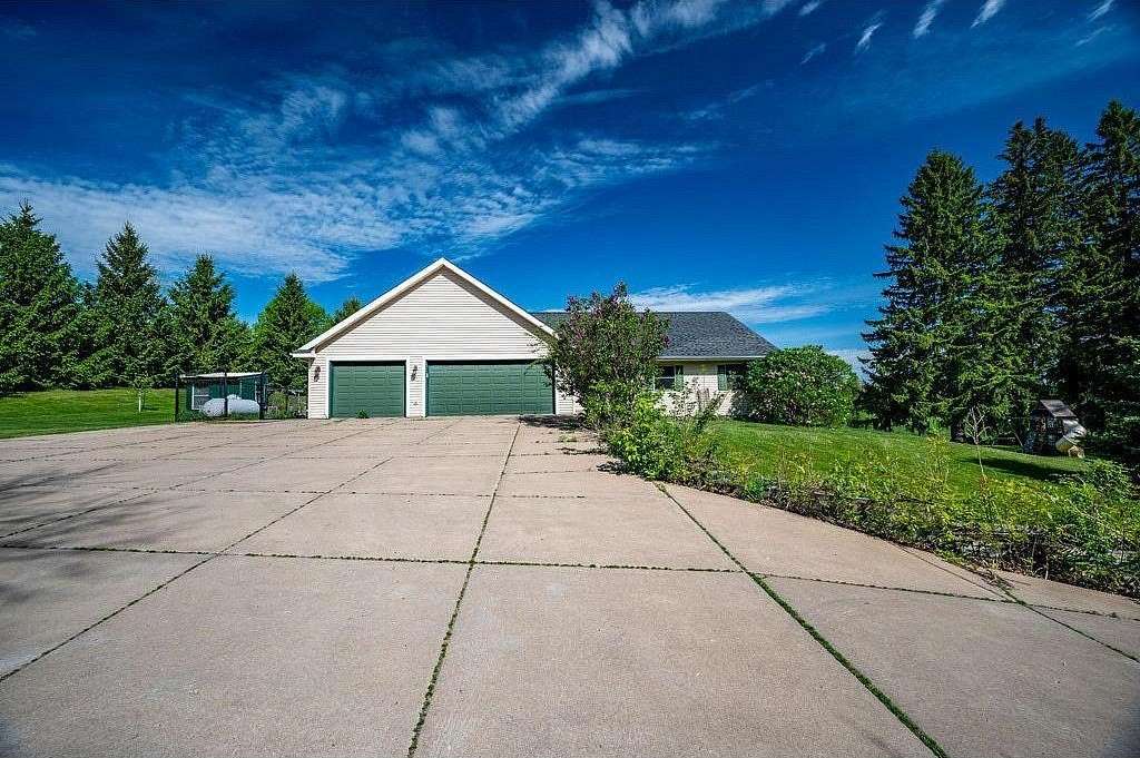 10 Acres of Land with Home for Sale in Knapp, Wisconsin