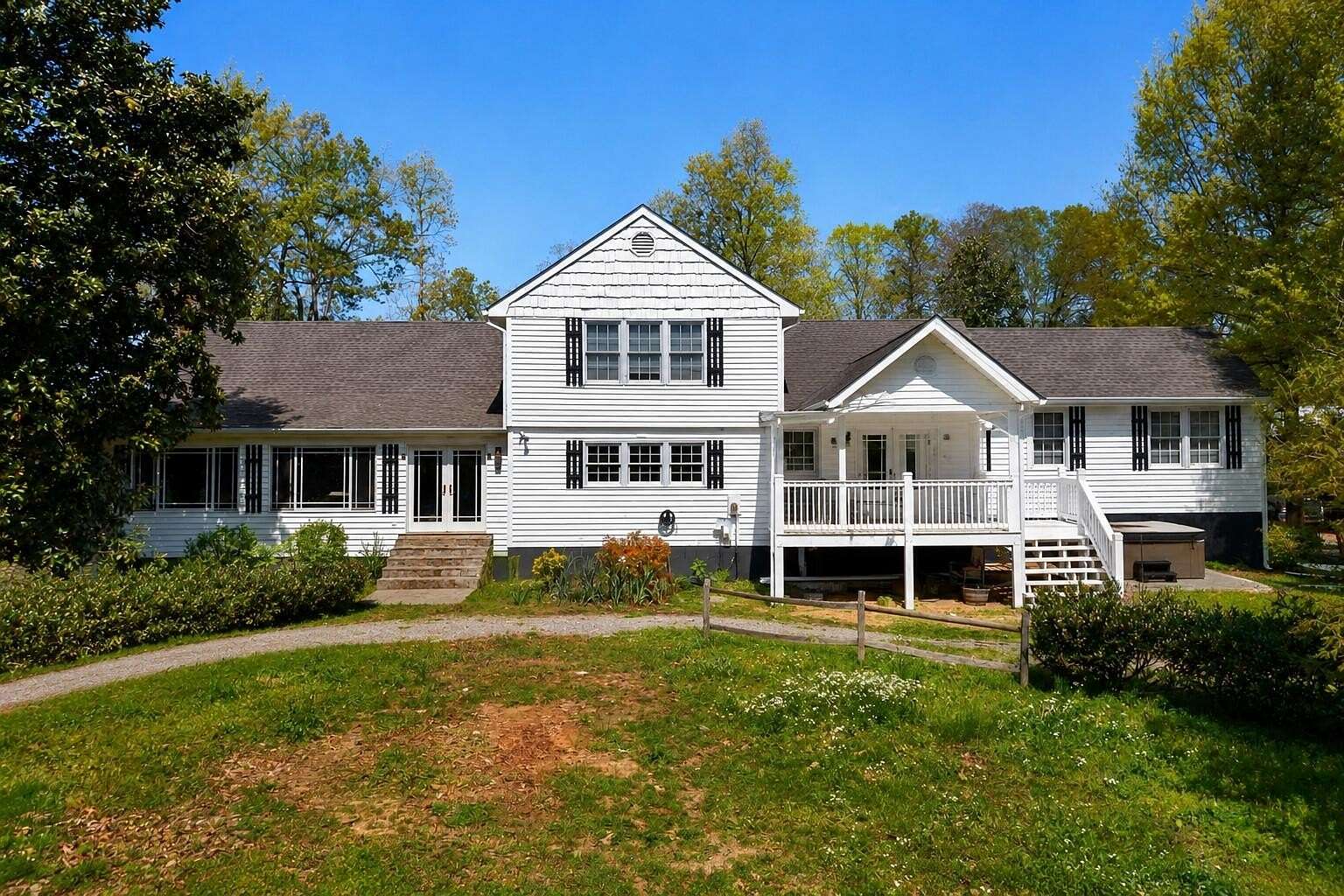 5 Acres of Land with Home for Sale in Dandridge, Tennessee