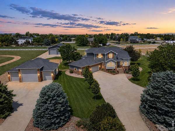 2 Acres of Land with Home for Sale in Mead, Colorado