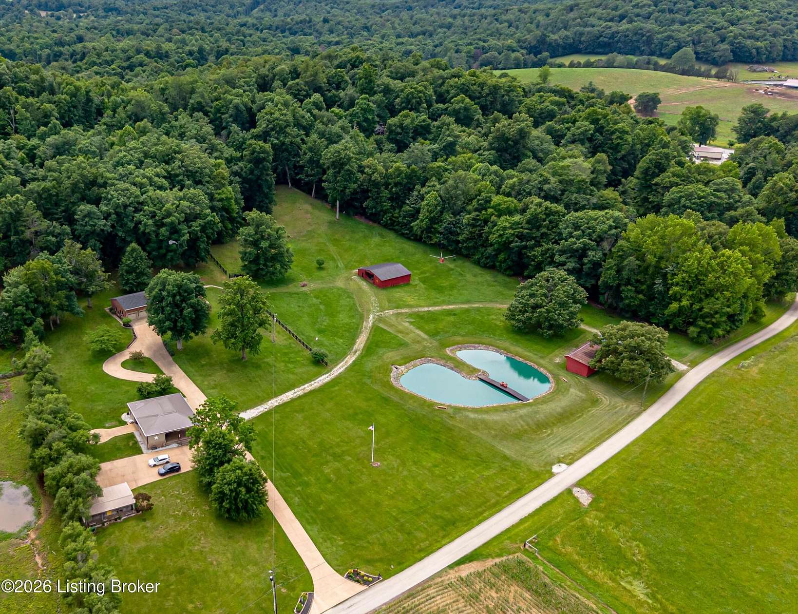 6.18 Acres of Land with Home for Sale in Bardstown, Kentucky