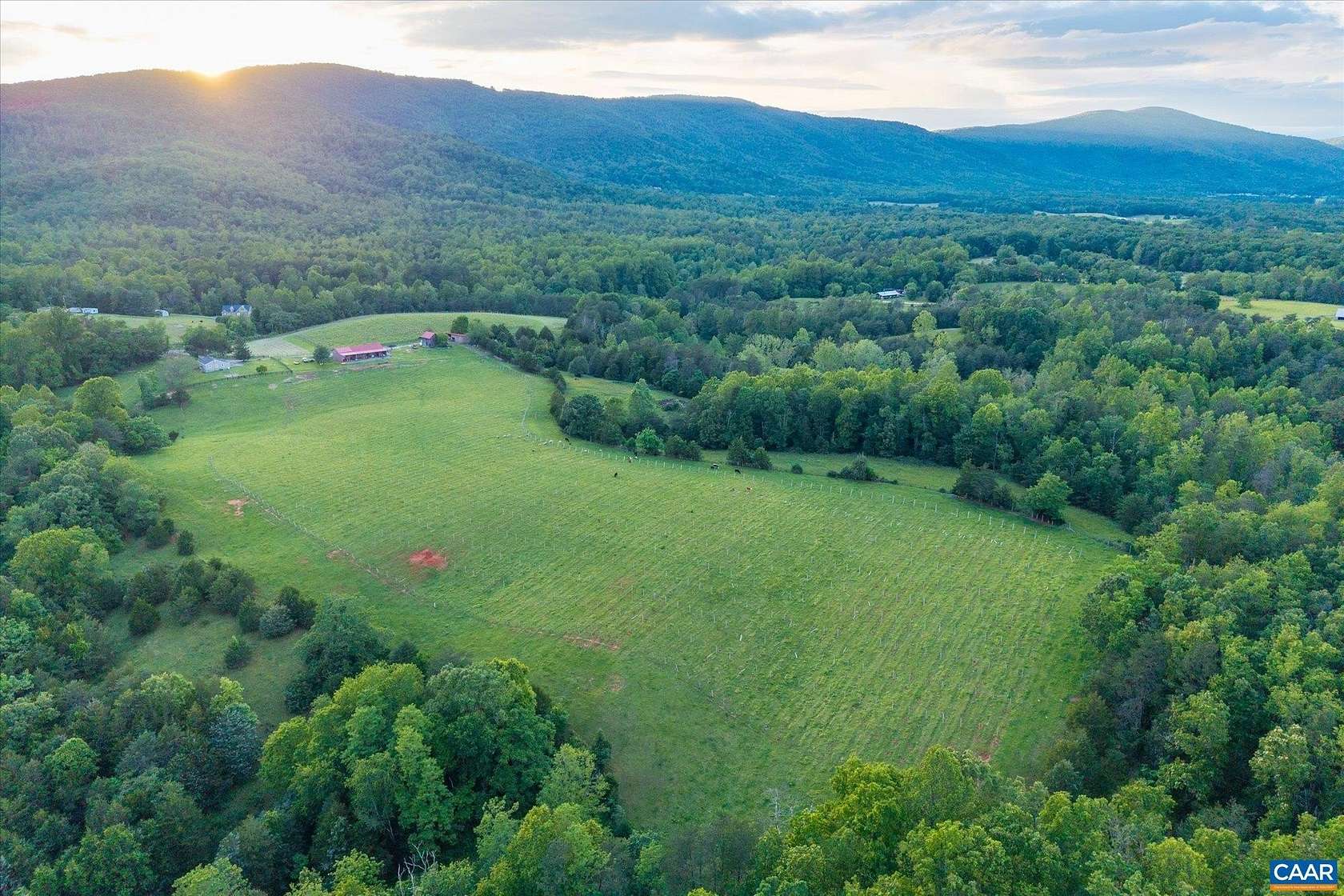 78.6 Acres of Agricultural Land with Home for Sale in Crozet, Virginia