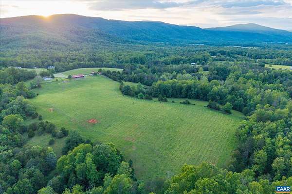 78.6 Acres of Agricultural Land with Home for Sale in Crozet, Virginia