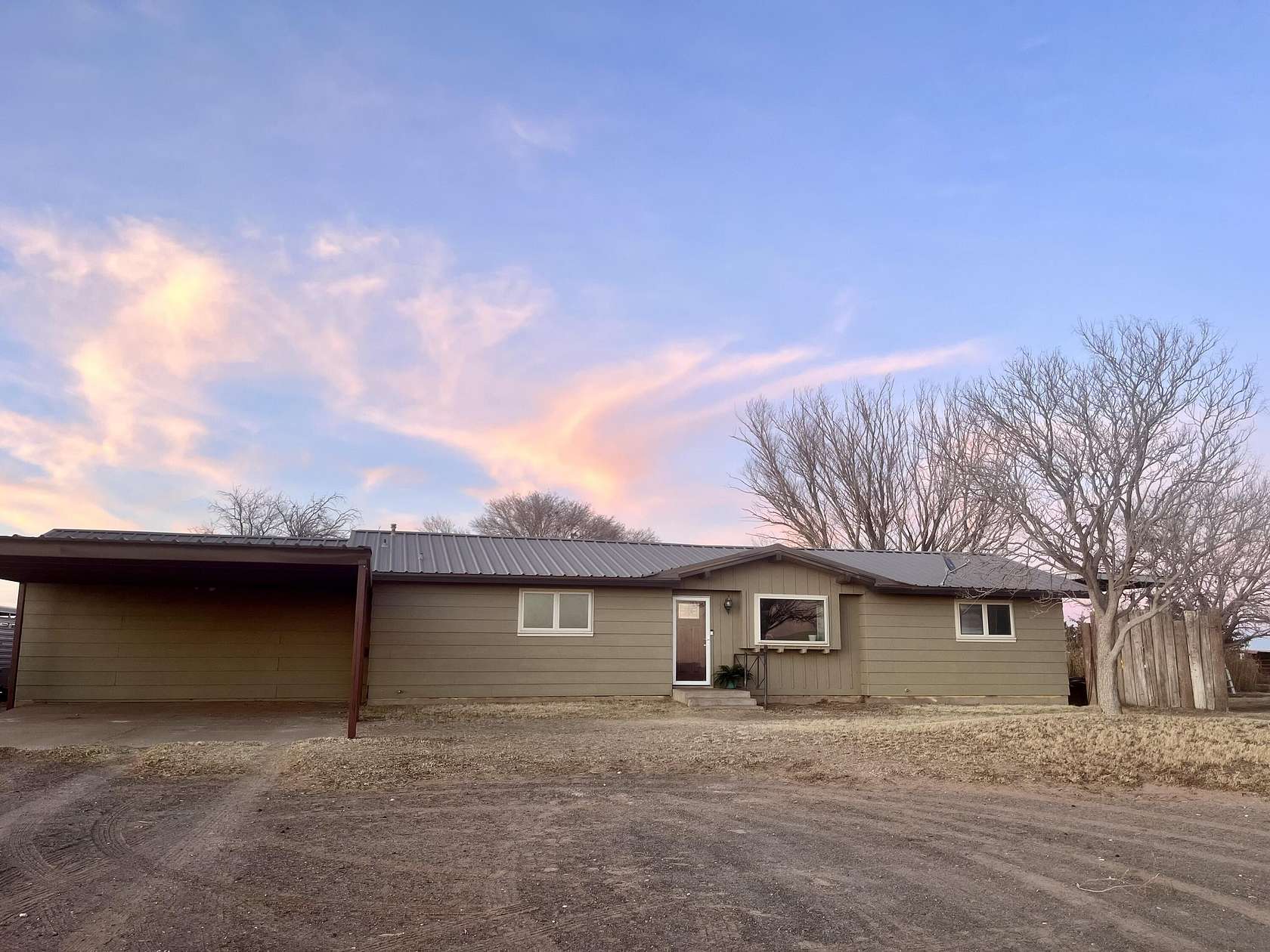 5 Acres of Land with Home for Sale in Muleshoe, Texas