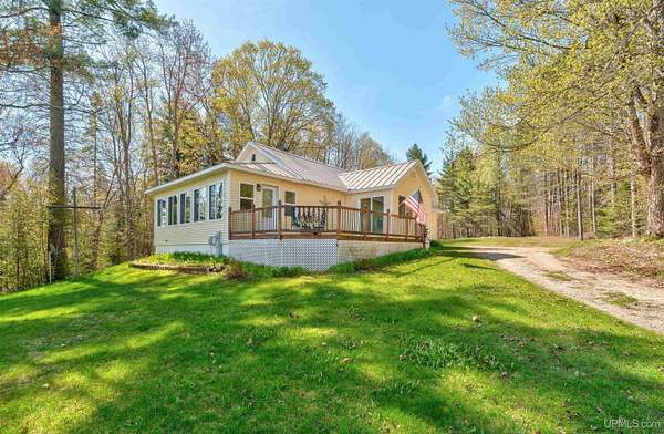 4 Acres of Land with Home for Sale in Munising, Michigan