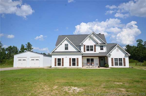 92 Acres of Recreational Land with Home for Sale in Fayetteville, North Carolina