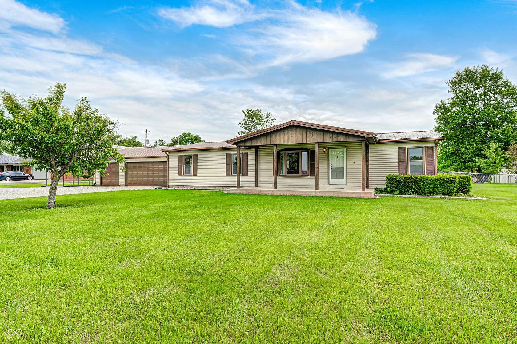 5.15 Acres of Land with Home for Sale in Pittsboro, Indiana
