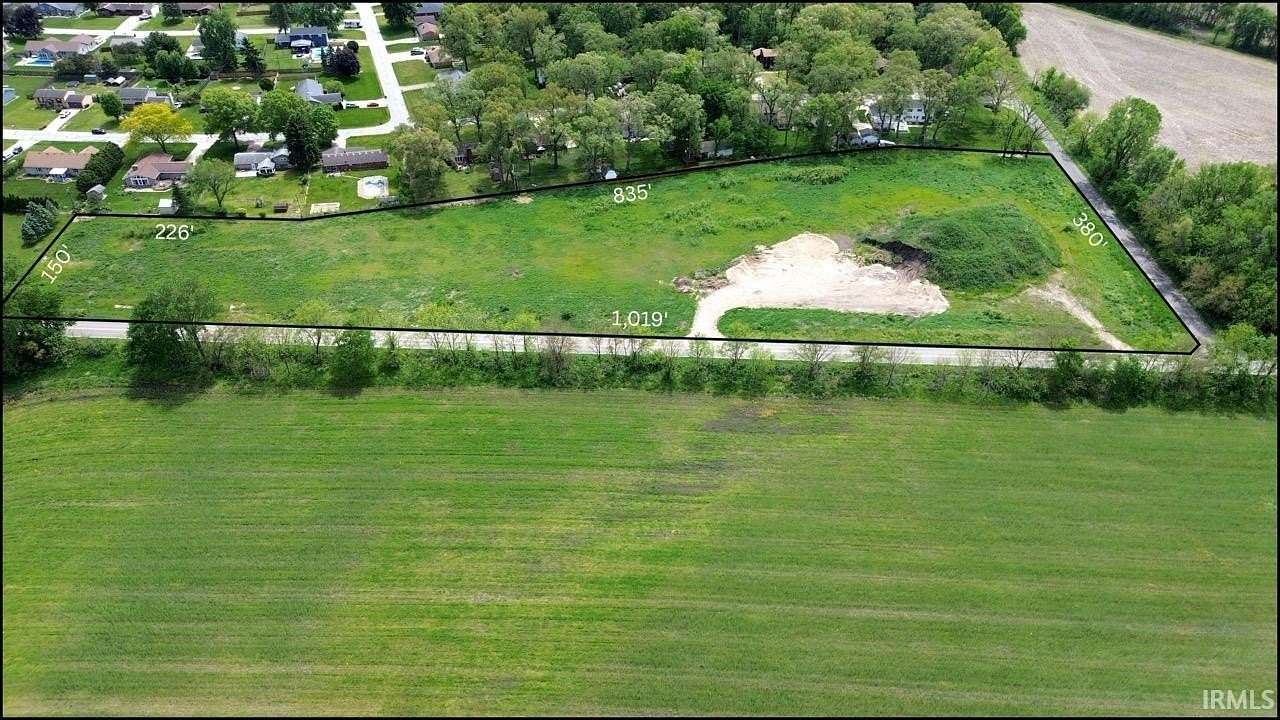 6.1 Acres of Residential Land for Auction in Osceola, Indiana
