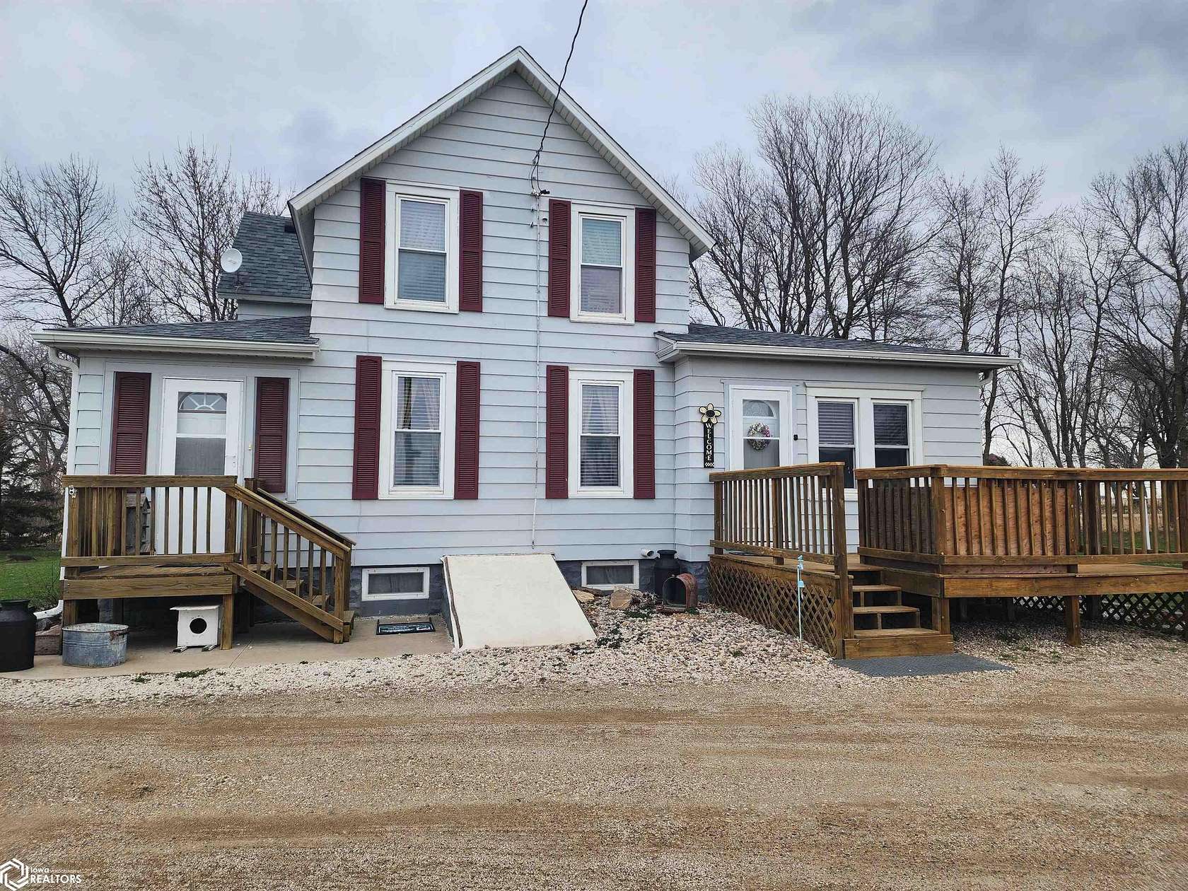 3.7 Acres of Land with Home for Sale in Whittemore, Iowa