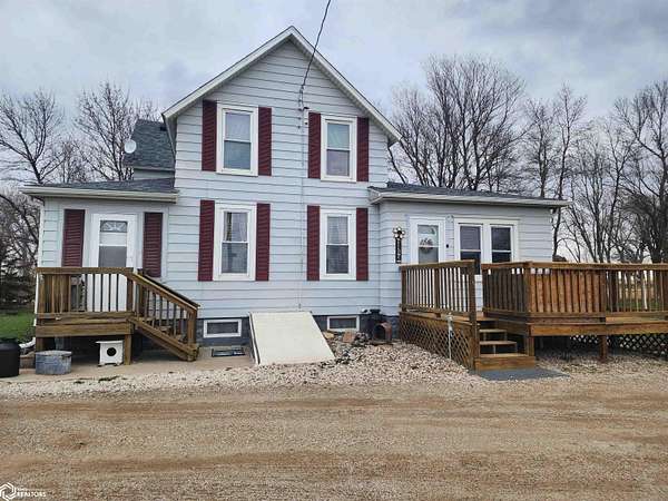 3.7 Acres of Land with Home for Sale in Whittemore, Iowa