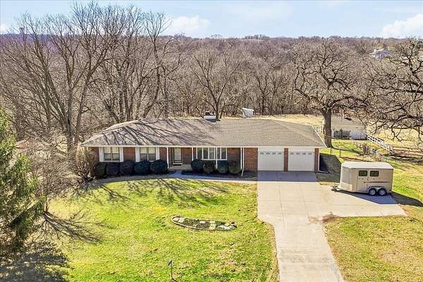 5 Acres of Land with Home for Sale in Glenwood, Iowa