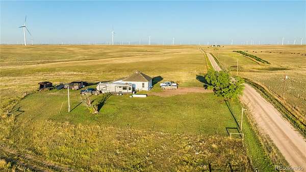 892 Acres of Land with Home for Sale in Calhan, Colorado