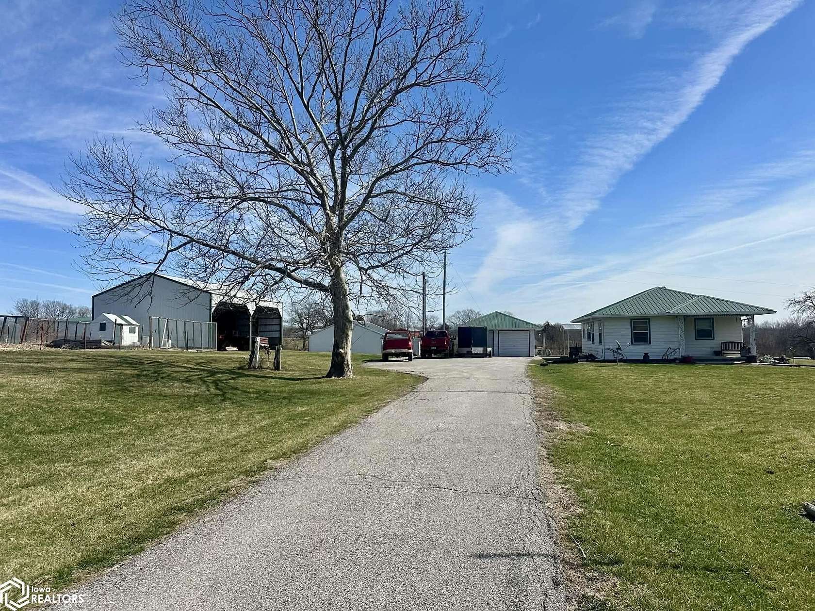 11.5 Acres of Land with Home for Sale in Bloomfield, Iowa