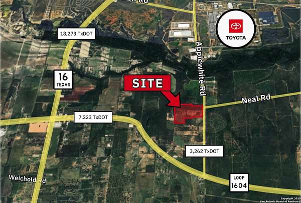 71.5 Acres of Land for Sale in San Antonio, Texas